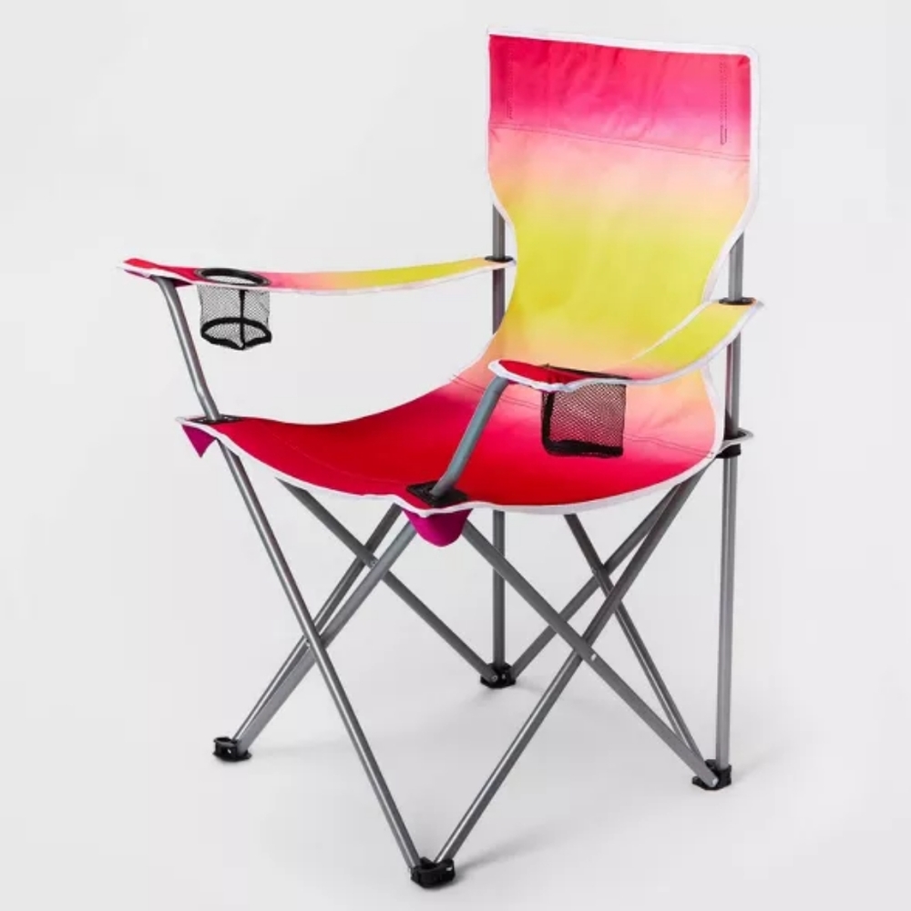 Sun Squad Collapsible Arm Chair w/ Carrying Bag - Picture 2 of 5